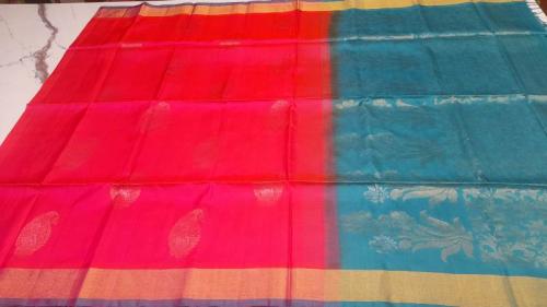 SOFT SILK SAREE WITH BLOUSE